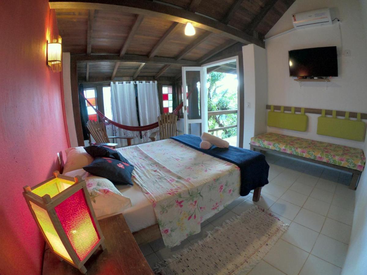Pousada Canoa Azul Na Praia Da Ferrugem Garopaba Room photo