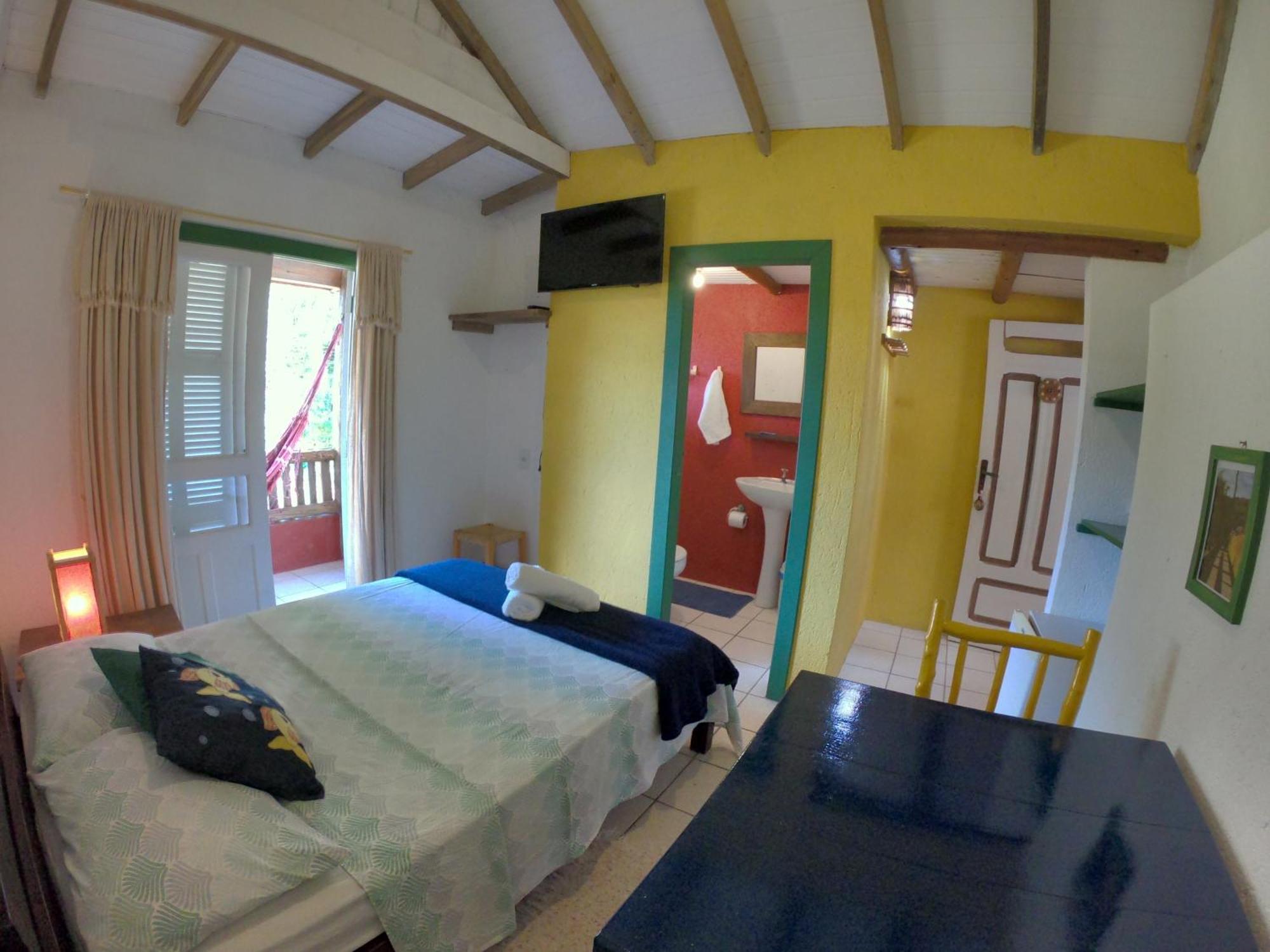 Pousada Canoa Azul Na Praia Da Ferrugem Garopaba Room photo