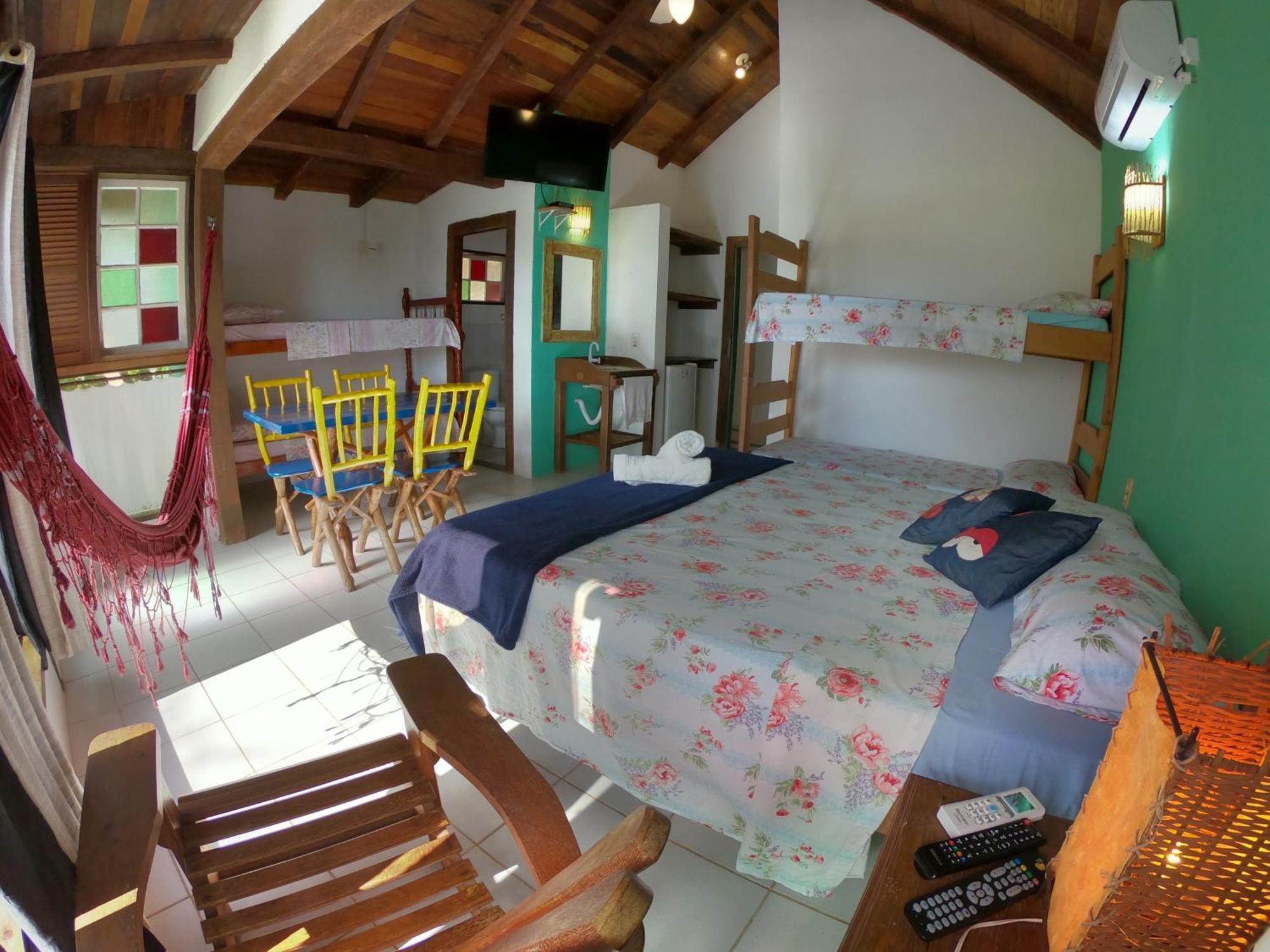 Pousada Canoa Azul Na Praia Da Ferrugem Garopaba Room photo